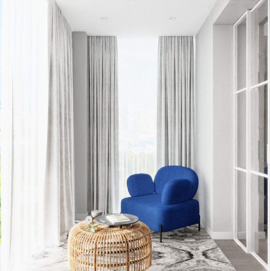 Проект трехкомнатной квартиры г. Ростов-на-Дону