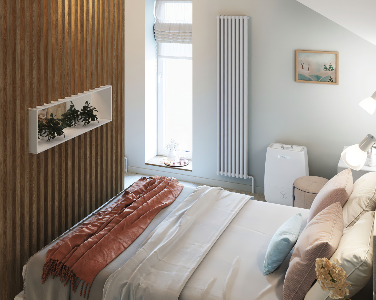 Мансардный этаж для молодой девушки