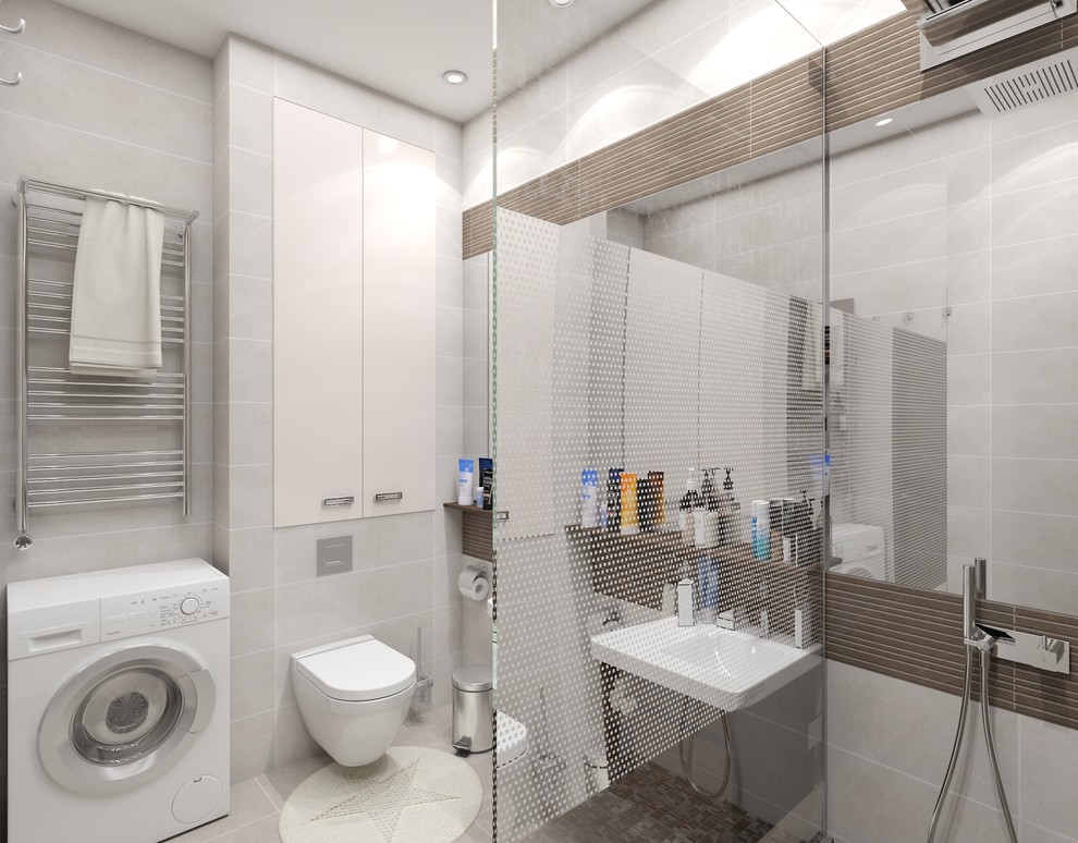 Дизайн проект ванной комнаты