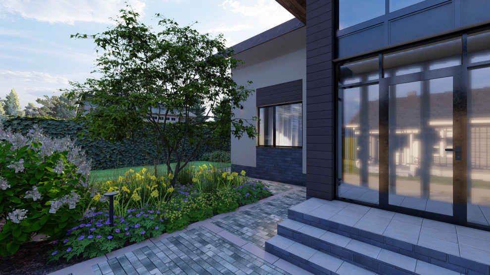 Сад "Geometrium" в КП "Европа"