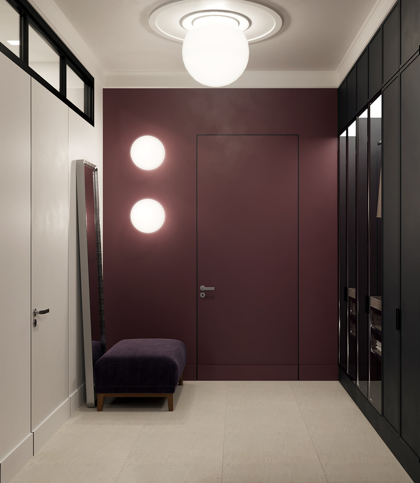 Однокомнатная квартира в стиле лофт с элементами классического стиля