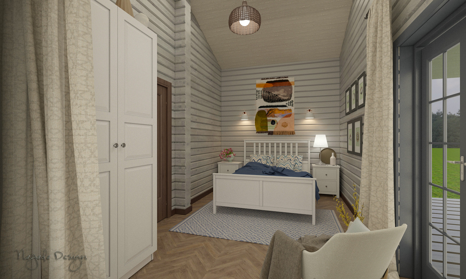 Баня из  клееного бруса в пос. Заповедник