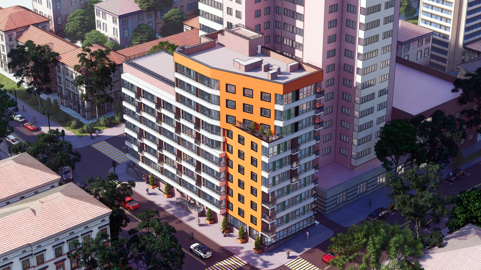 Многоквартирный дом пер. Халтуринский