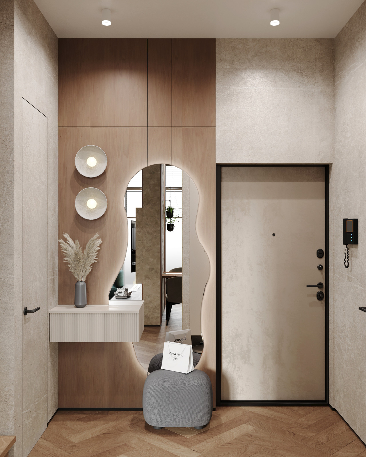 Обложка проекта: Квартира в микрорайоне "Европейский берег"