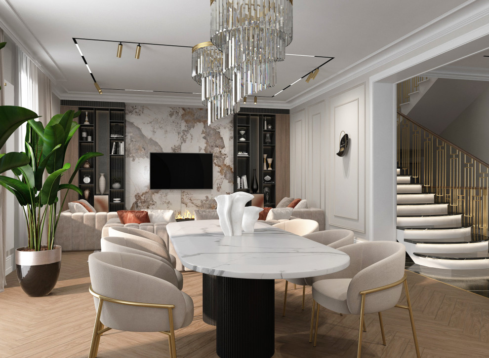 Кухня - гостиная 85 м2 г. Нижний Новгород