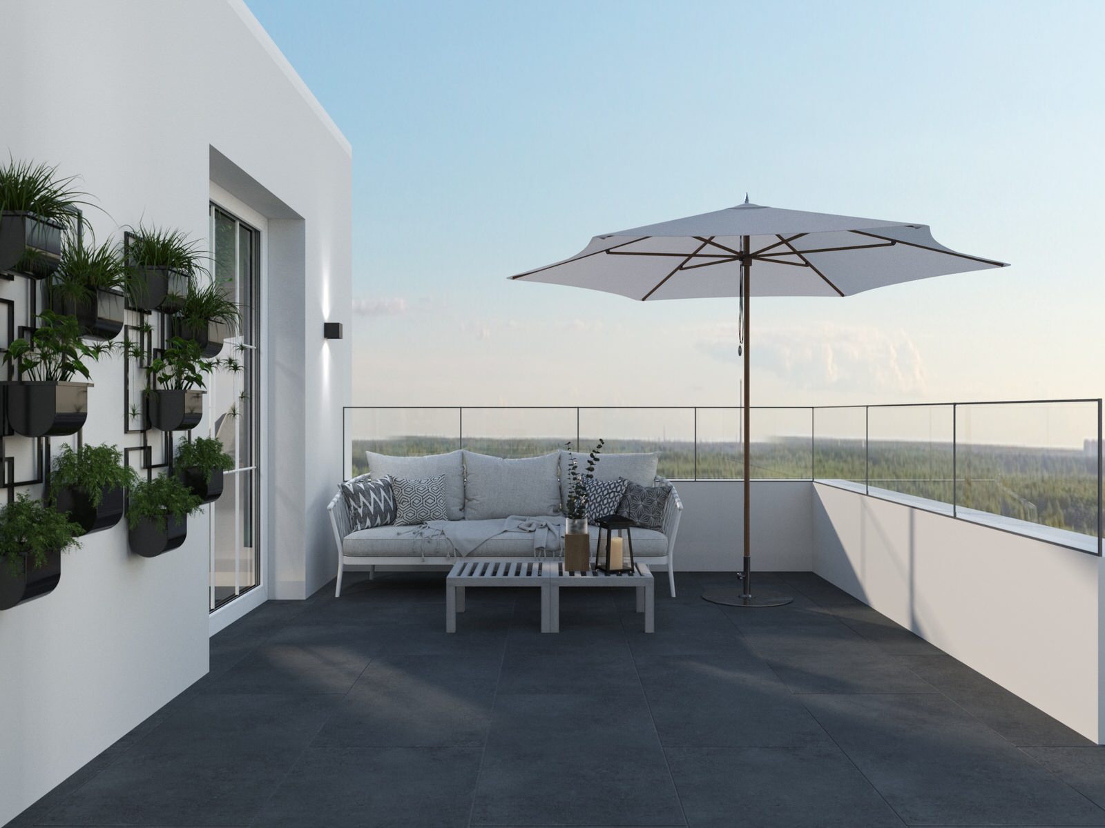 Обложка проекта: современная квартира "Белый квадрат"