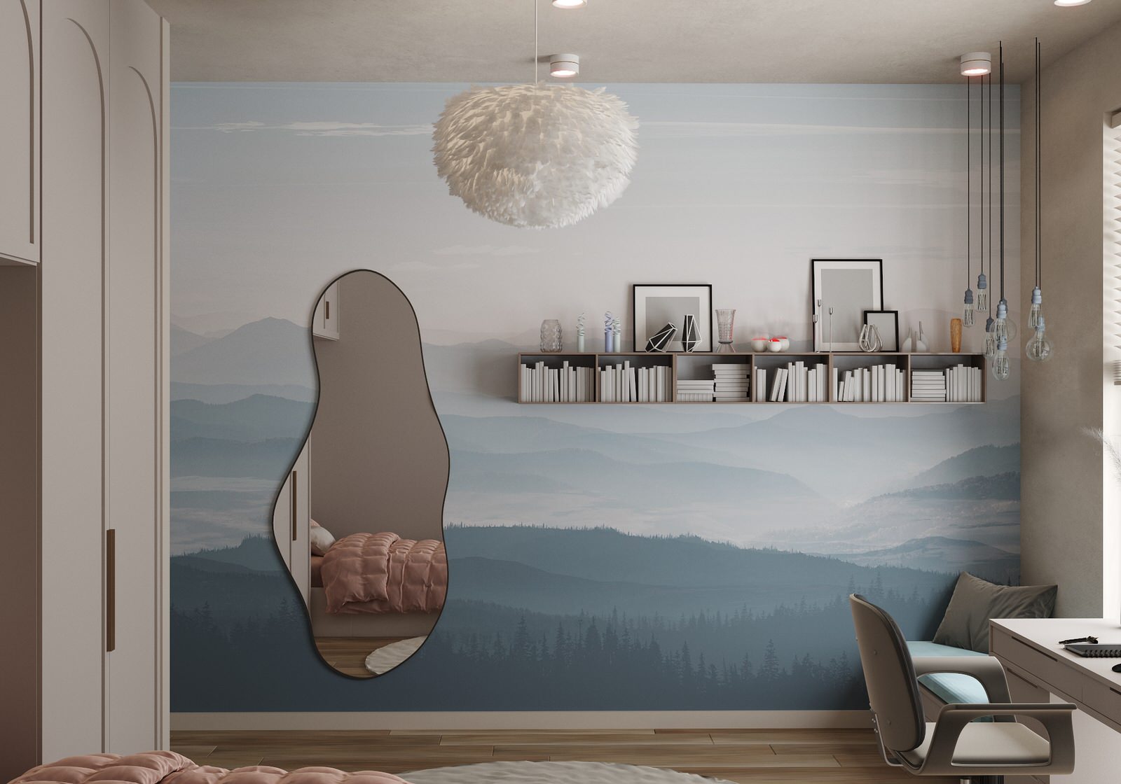 Двухуровневая квартира в Курске