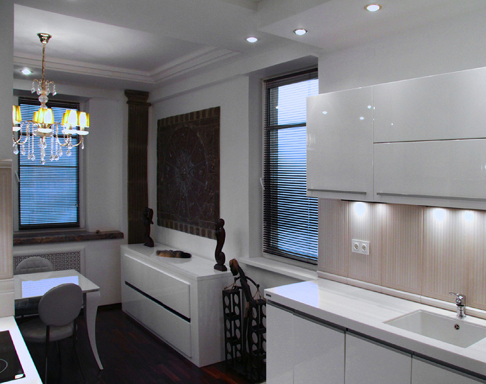 кухня в стиле минимализм