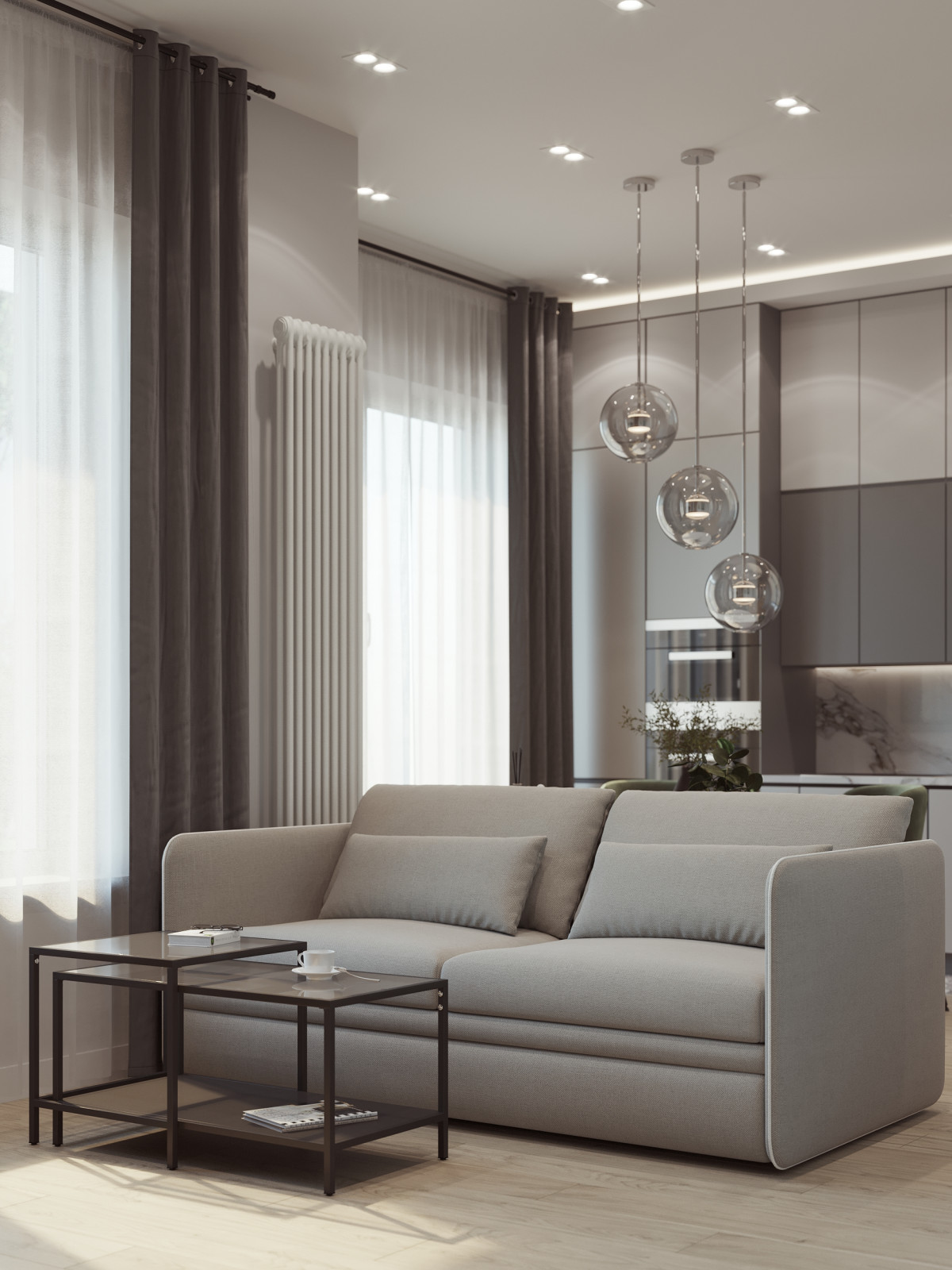 Квартира в стиле минимализм для