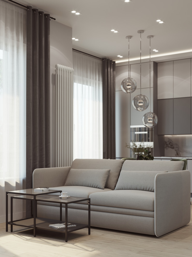 Квартира в стиле минимализм для