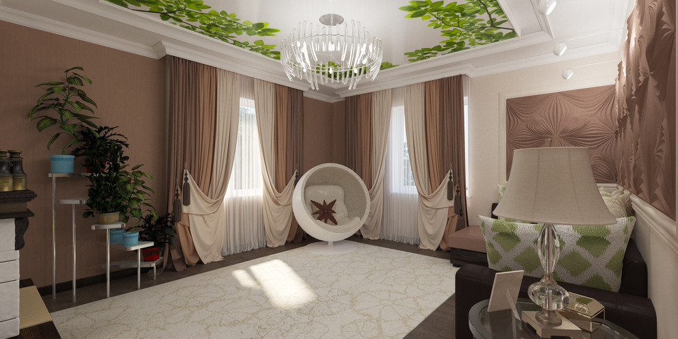 загородный дом в живописном месте города Тюмени