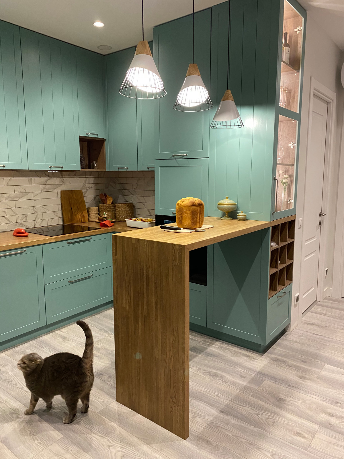 П-образная Кухня в стиле «Прованс»