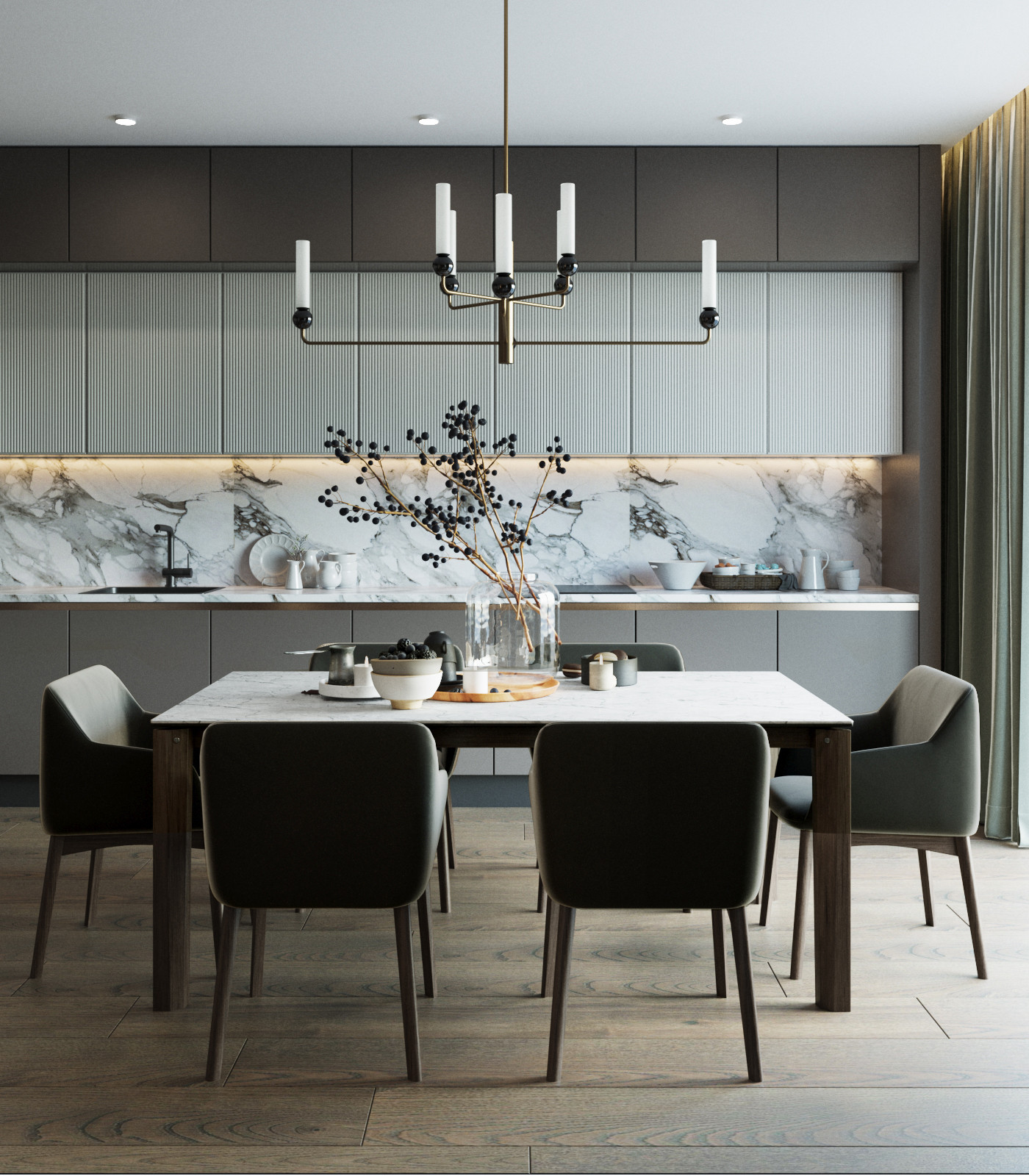 Коттедж с мужским характером