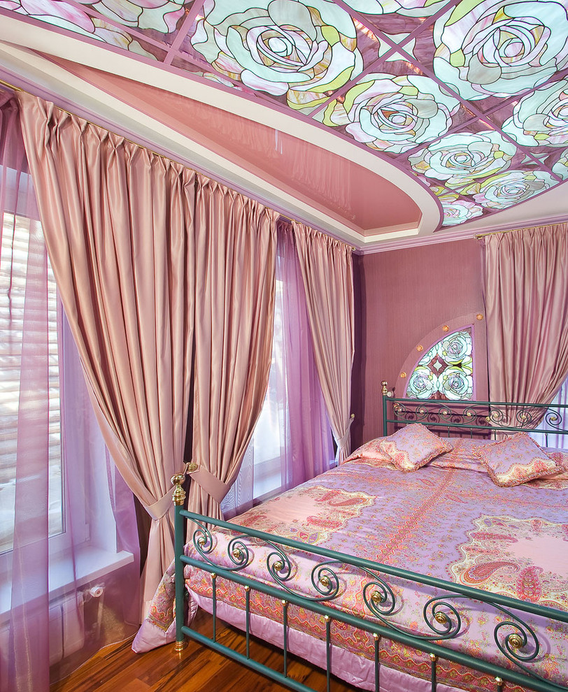 Интерьер коттеджа в ярких тонах