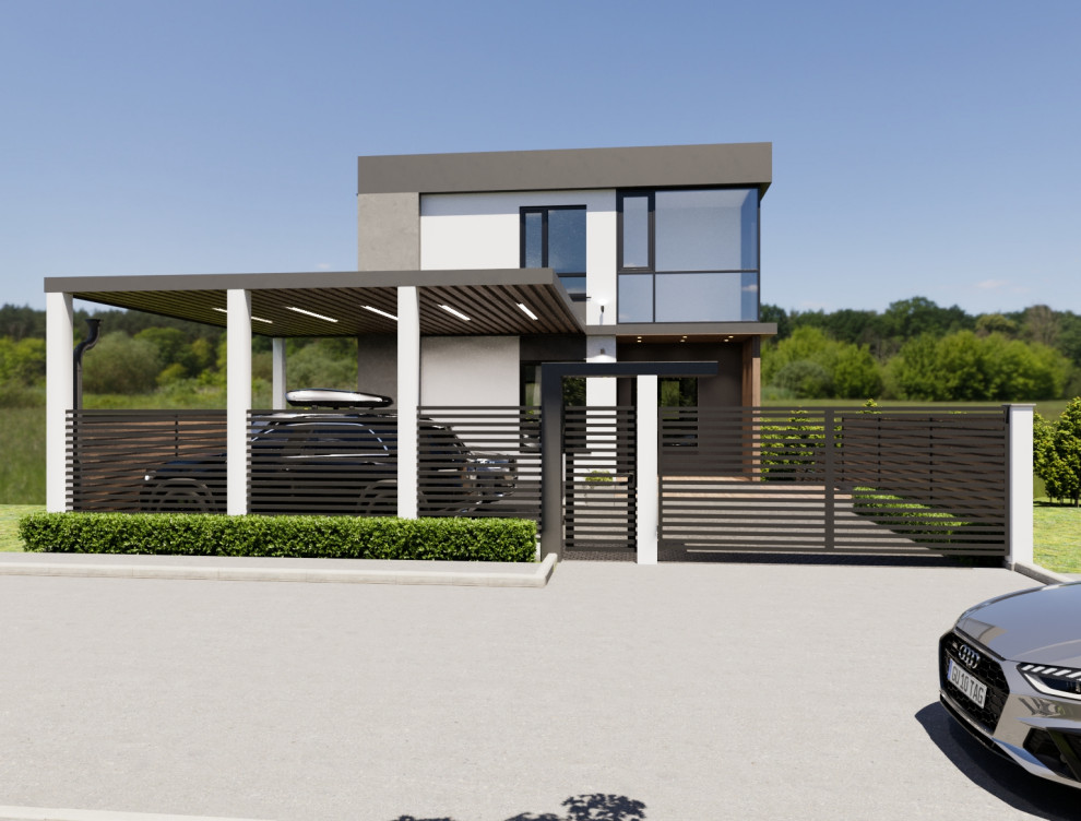 Разработка эскизного дизайн-проект фасада