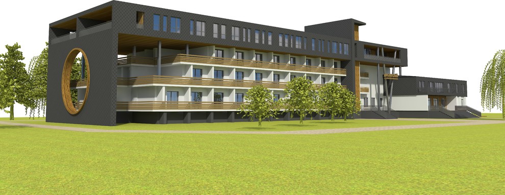 Обложка проекта: Многоквартирный жилой дом