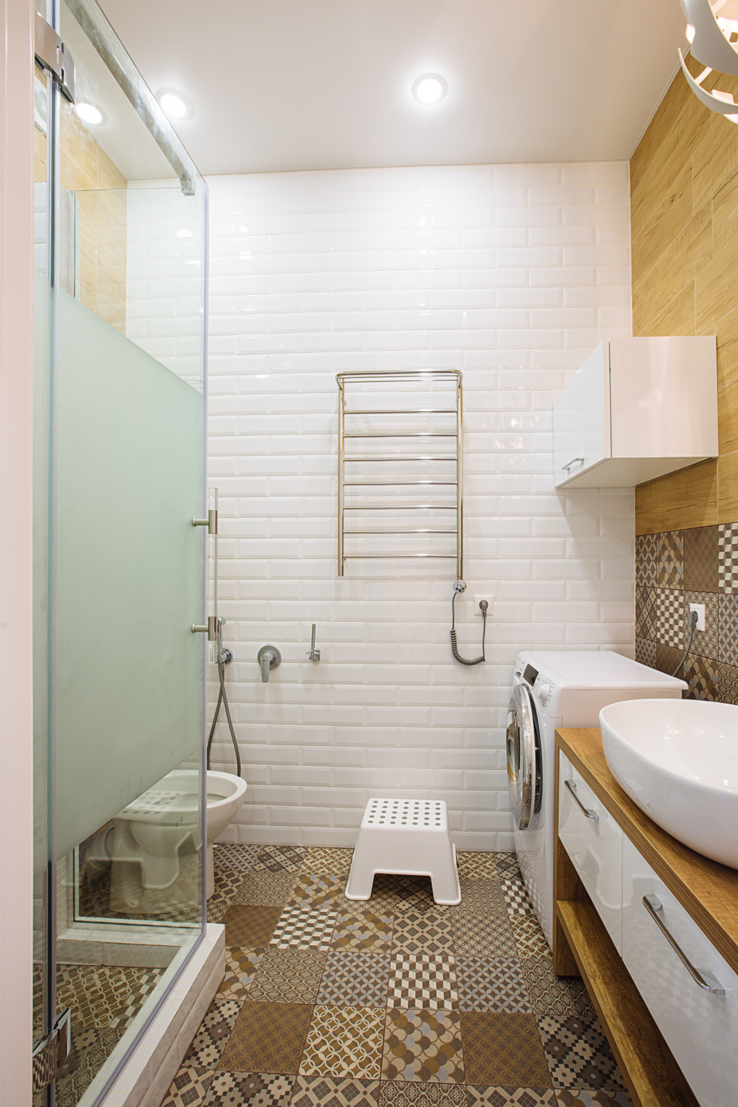 Однокомнатная квартира в современном стиле с шикарным видом на море в Геленджике