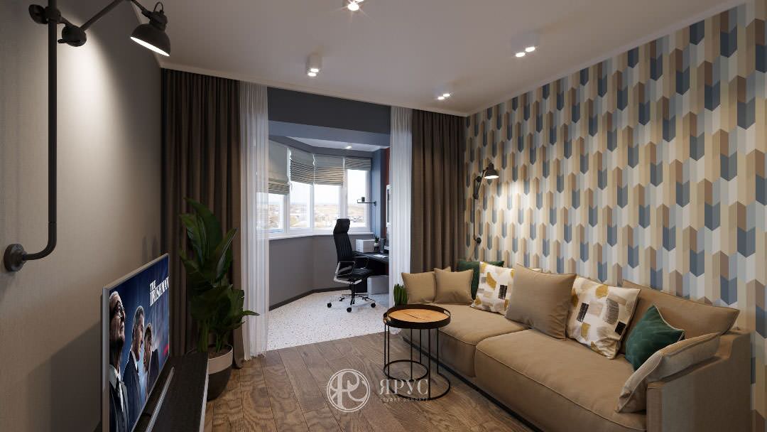 Дизайн-проект четырёхкомнатной квартиры