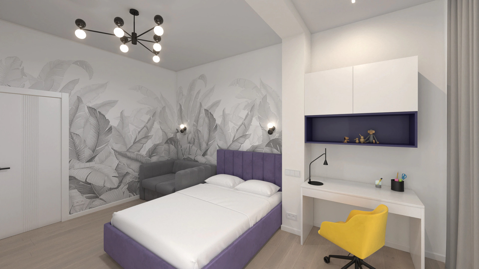 Дизайн двухкомнатной квартиры