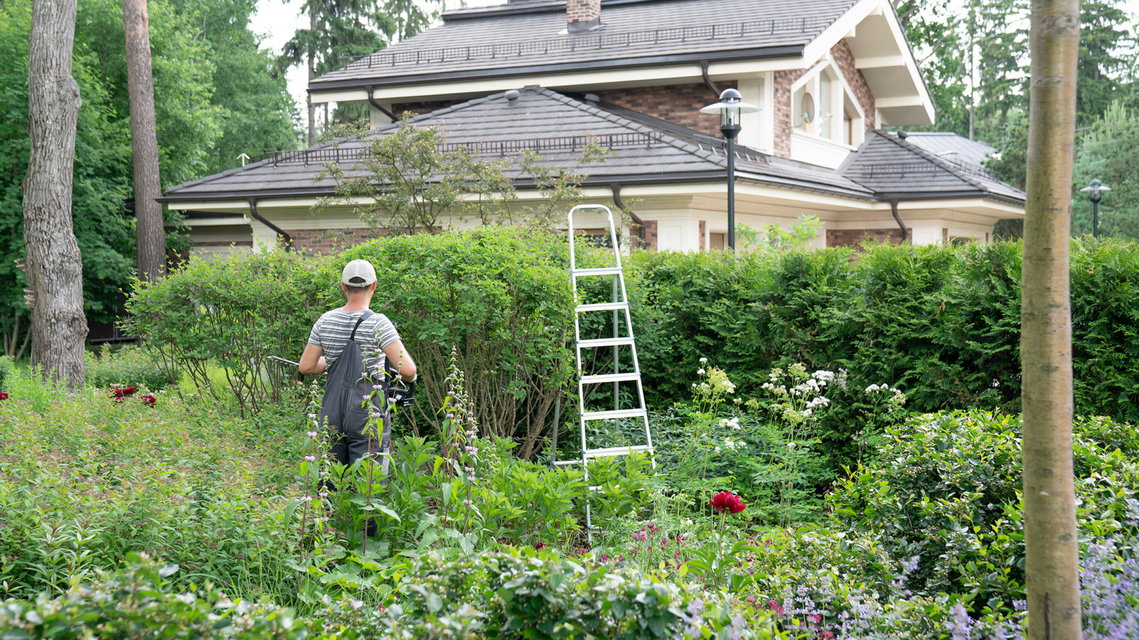 Вилла в стиле Райта. КП "Грибово" 2018 г.
