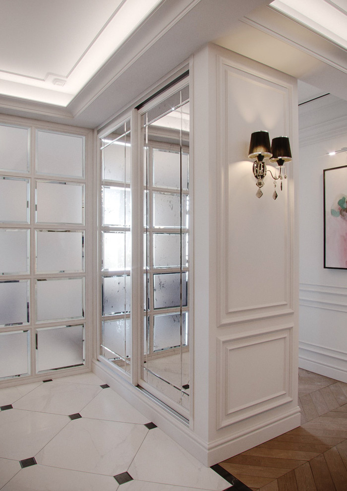 3х уровневая квартира в стиле современная классика