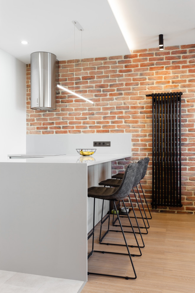 Сканди + лофт = уютная квартира для молодой семейной пары