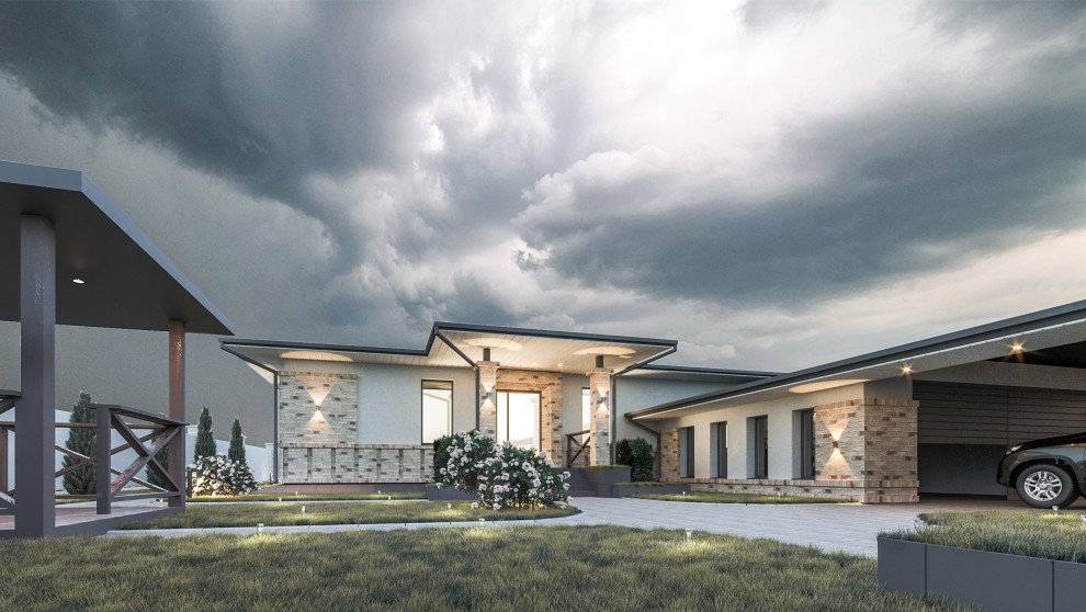 Дом с ландшафтом Воронеж