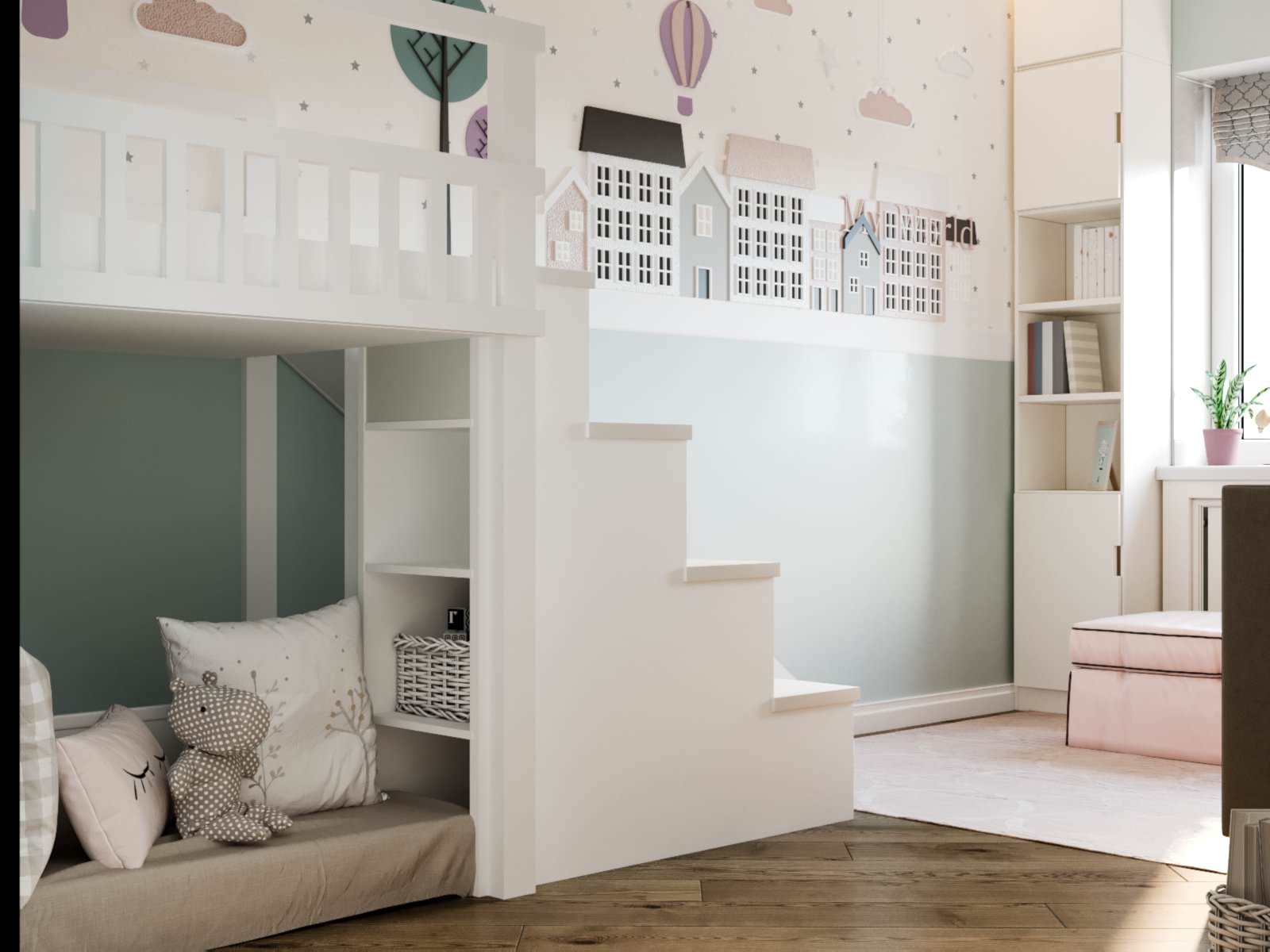 Дизайн проект 4х комнатной квартиры