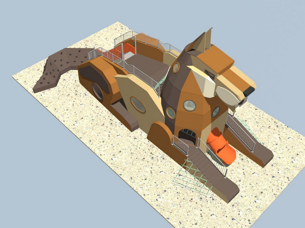 Детская игровая площадка «Мухтар»