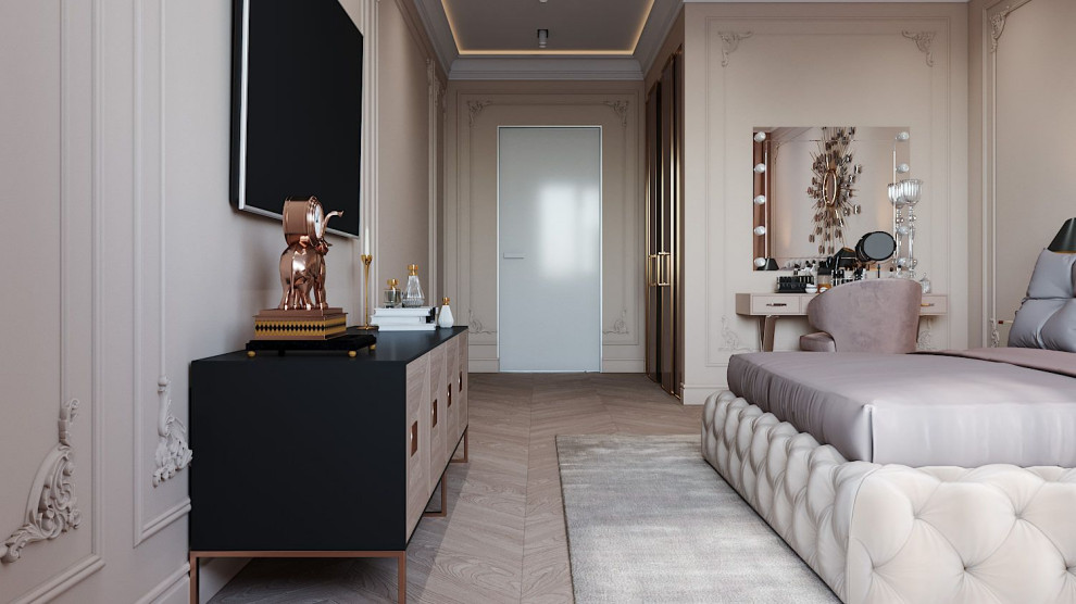 Современный интерьер в ЖК ''Сердце Столицы''