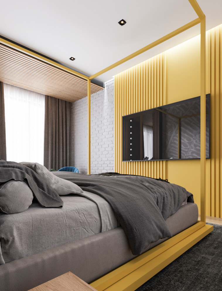 ПРОЕКТ 2-КОМНАТНОЙ КВАРТИРЫ В СТИЛЕ LOFT