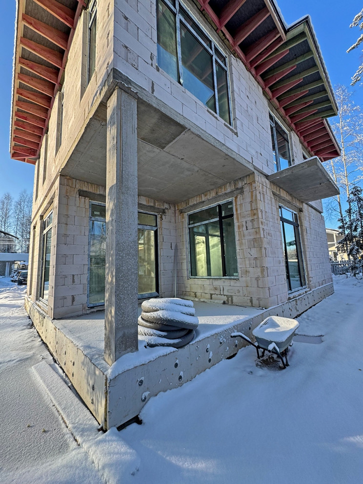 Строительство дома по индивидуальному проекту в Мендсарах