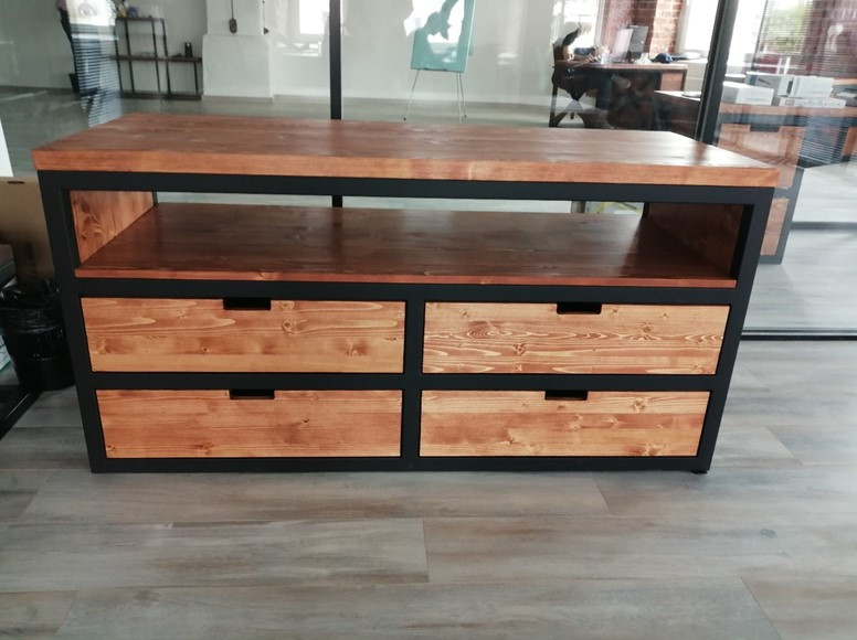 Обложка проекта: Комод с нишей и 4 ящиками