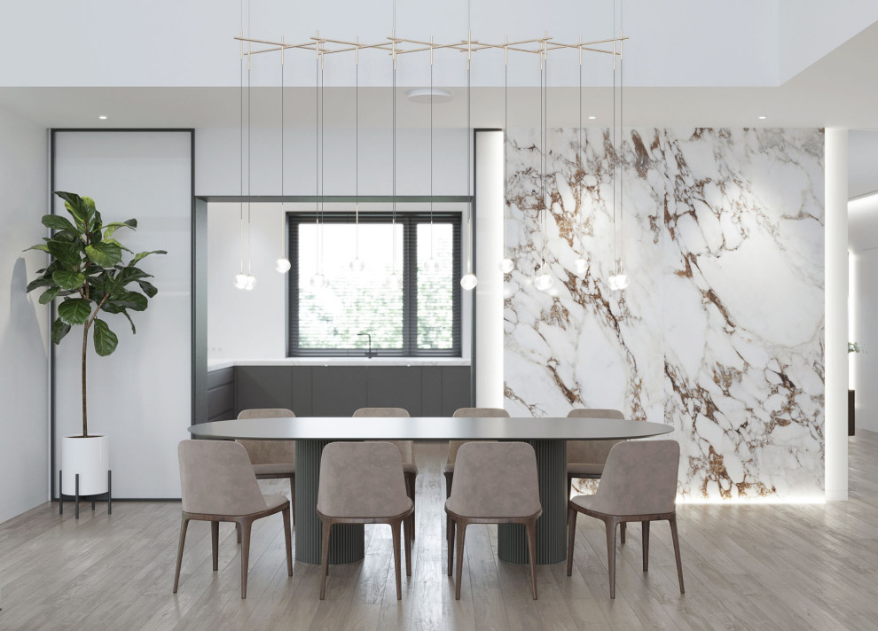 Y-house. Дизайн интерьера двухэтажного дома.