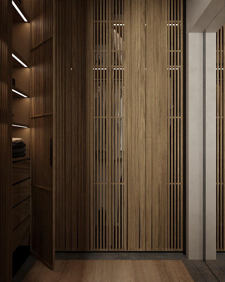 Деревянный дом в поселке Лаки парк