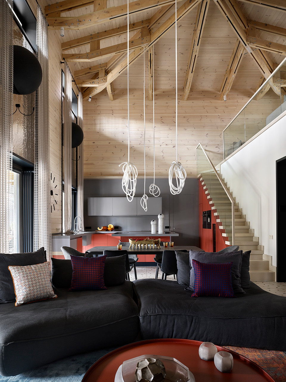 Обложка проекта: Интерьер загородного дома по проекту Павла Лопанова