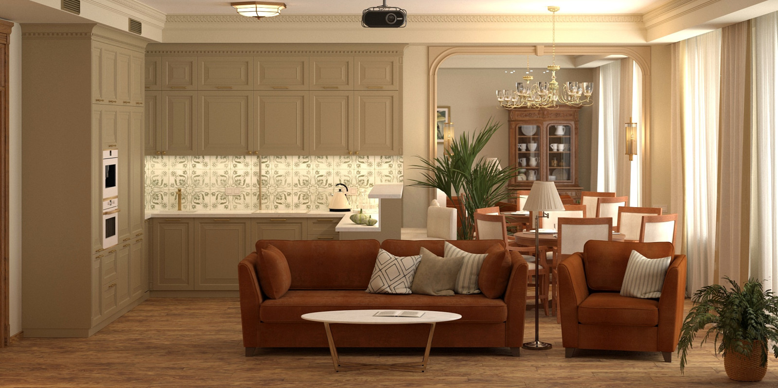 Обложка проекта: Мечты о колониальном интерьере