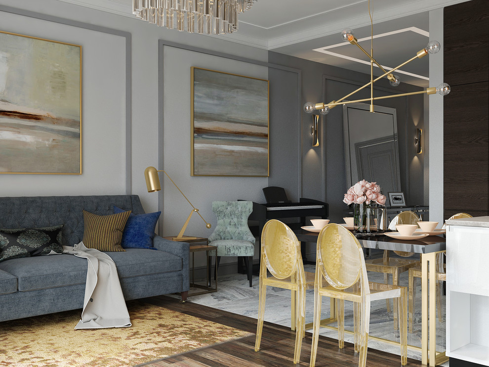 Проект интерьера таунхауса. КП Сабурово парк.