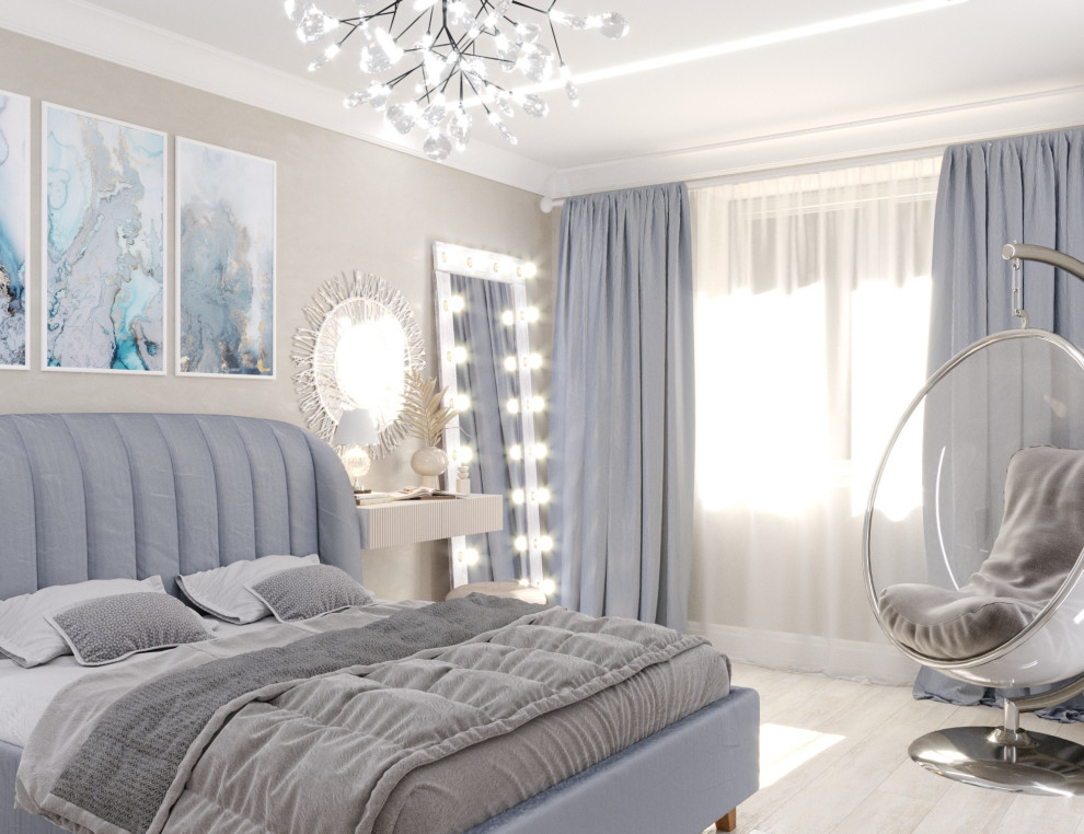 Трехкомнатная квартира 67 м.кв. современная классика