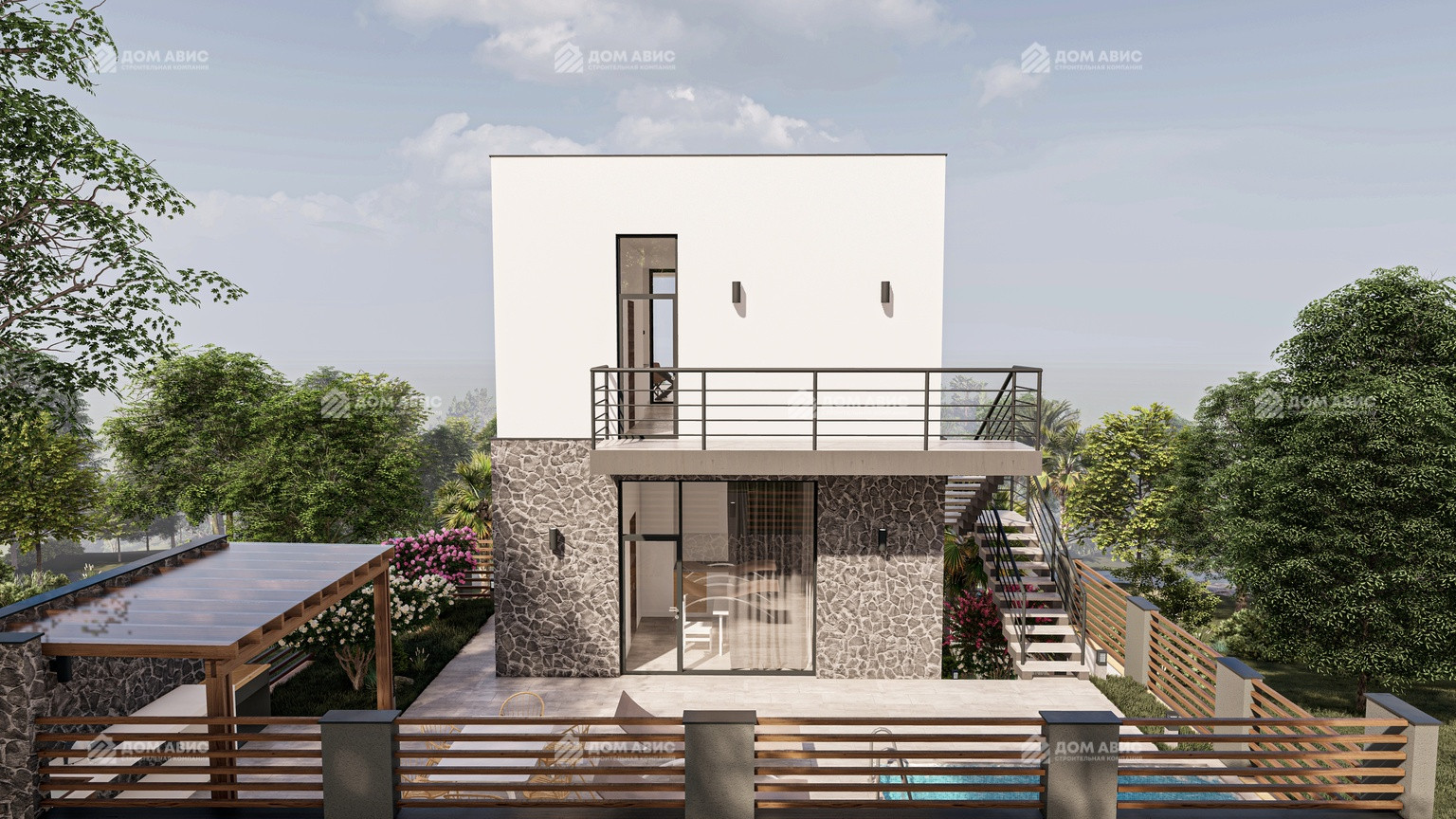 проект дома в Сочи, Черешня