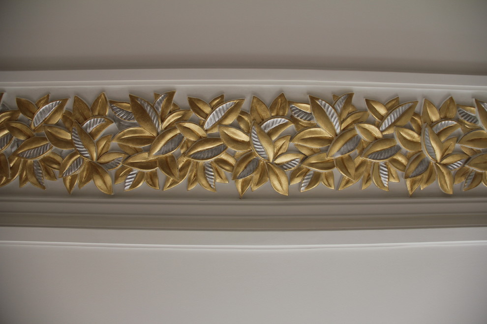 Позолота лепного декора