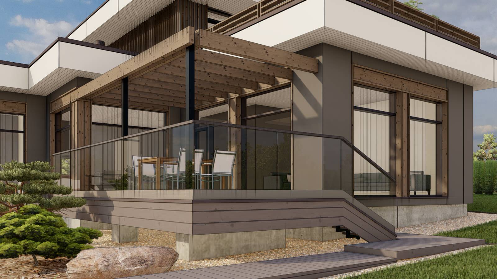 Реконструкция каркасного дома в г. Казань