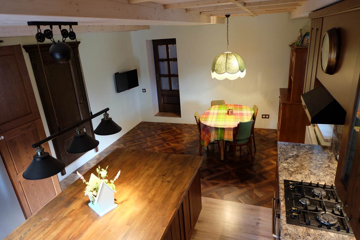 Кухня в частном доме