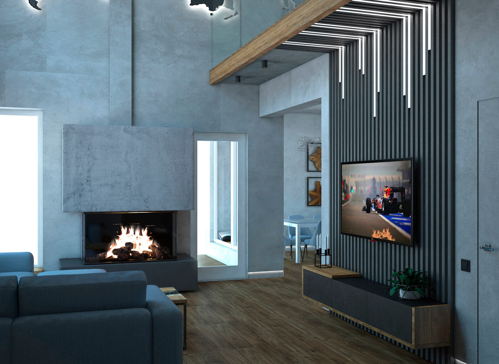 Дом в стиле минимализм