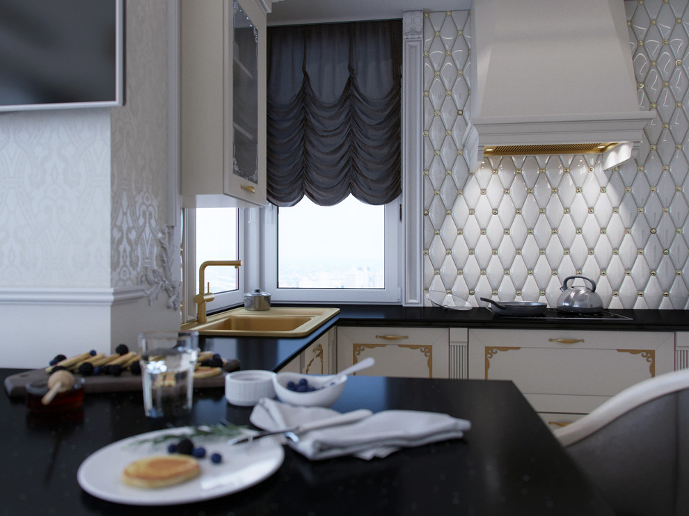 под облаками