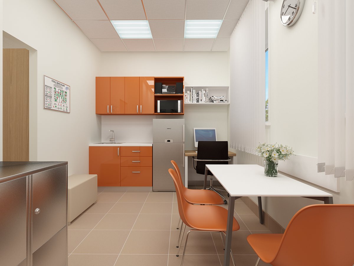 Дизайн-проект отделения ПАО Сбербанка Омская обл. р-н Нижняя Омка