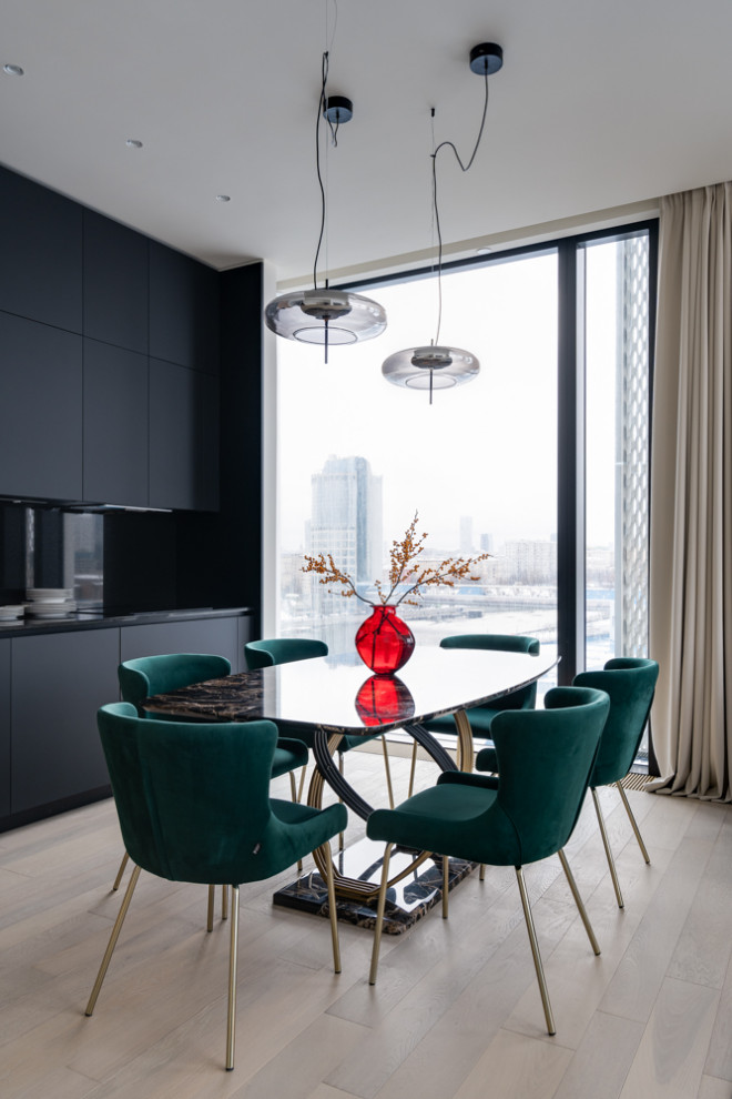 Хоумстейджинг и комплектация квартиры в небоскребе Москва Сити, ЖК Capital Tower