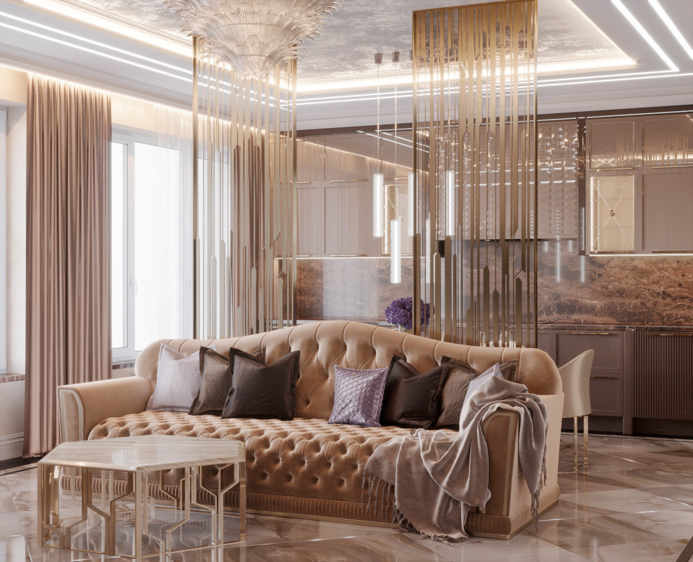 ДИЗАЙН ИНТЕРЬЕРА КВАРТИРЫ В ЖК РОДНОЙ ГОРОД. ВОРОНЦОВСКИЙ ПАРК, 114 КВ.М