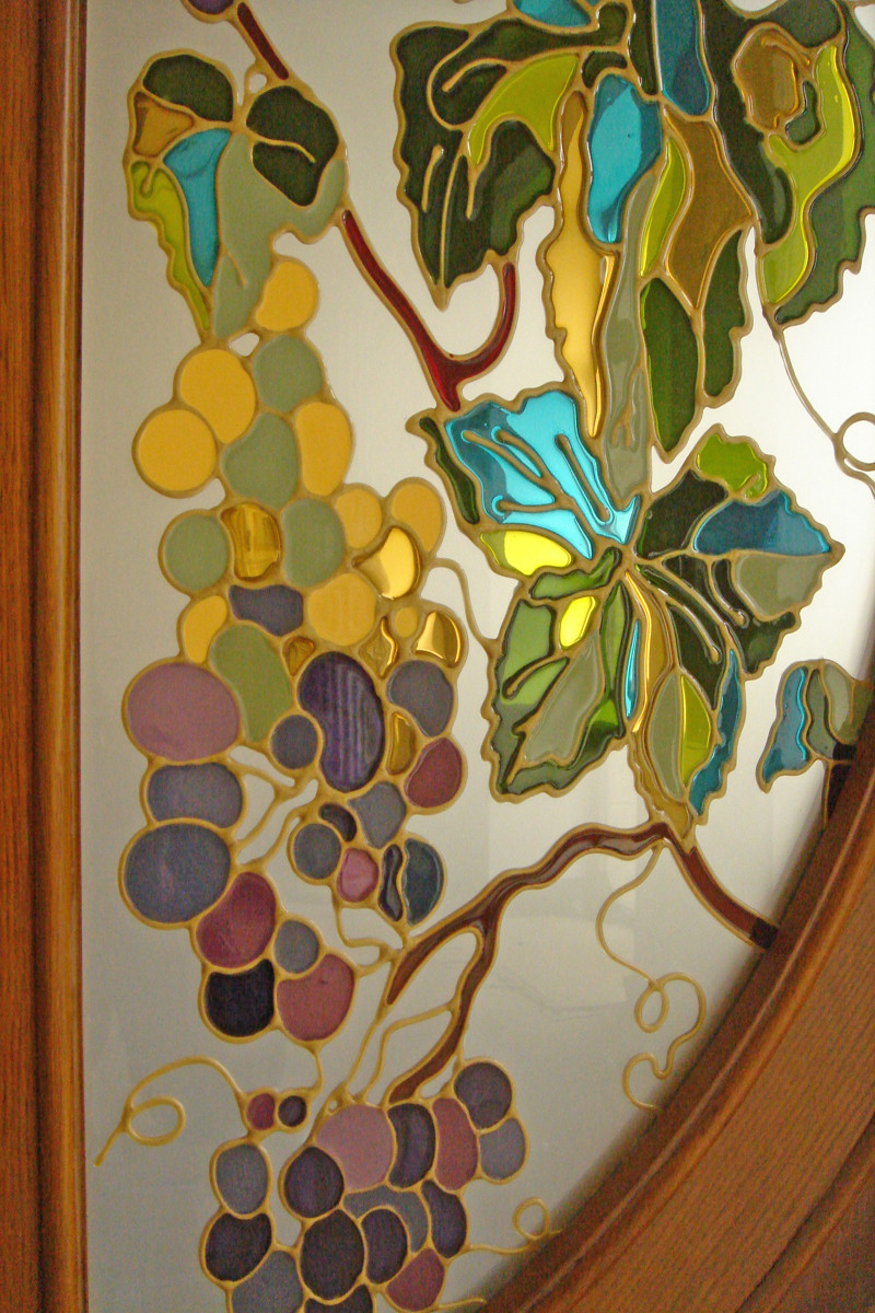 Фрагмент витража