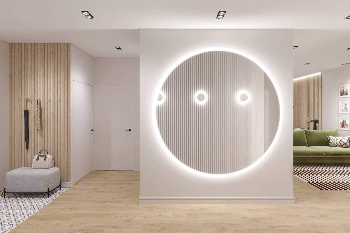 Проект квартиры 80 кв.м. для семьи из г.Москва